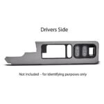 Coverlay 18-37N-MGR Front, Driver and Passenger Side Door Trim Panel - Medium Gray - Image 5