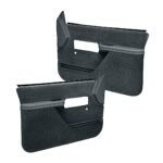 Coverlay 18-37N-SGR Front, Driver and Passenger Side Door Trim Panel - Slate Gray