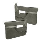 Coverlay 18-37N-TGR Front, Driver and Passenger Side Door Trim Panel - Taupe Gray