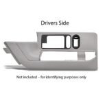 Coverlay 18-38F-MBR Front, Driver and Passenger Side Door Trim Panel - Medium Brown - Image 3