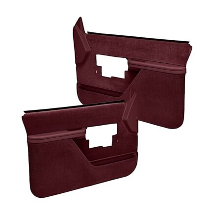 Coverlay 18-38F-MR Front, Driver and Passenger Side Door Trim Panel - Maroon