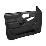 Coverlay 18-47F-BLK Front, Driver and Passenger Side Door Trim Panel - Black - Image 2