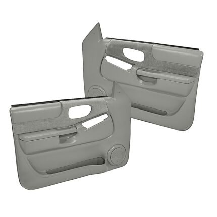 Coverlay 18-47F-LGR Front, Driver and Passenger Side Door Trim Panel - Light Gray