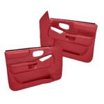Coverlay 18-47F-RD Front, Driver and Passenger Side Door Trim Panel - Red