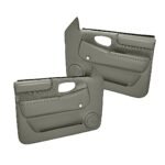 Coverlay 18-47N-TGR Front, Driver and Passenger Side Door Trim Panel - Taupe Gray