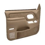 Coverlay 18-59F-LBR Front, Driver and Passenger Side Door Trim Panel - Light Brown - Image 2