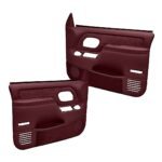 Coverlay 18-59F-MR Front, Driver and Passenger Side Door Trim Panel - Maroon