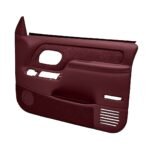 Coverlay 18-59F-MR Front, Driver and Passenger Side Door Trim Panel - Maroon - Image 2