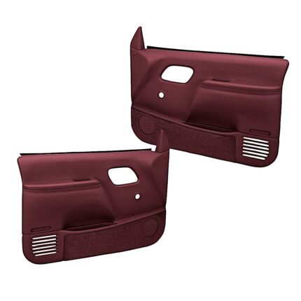 Coverlay 18-59N-MR Front, Driver and Passenger Side Door Trim Panel - Maroon