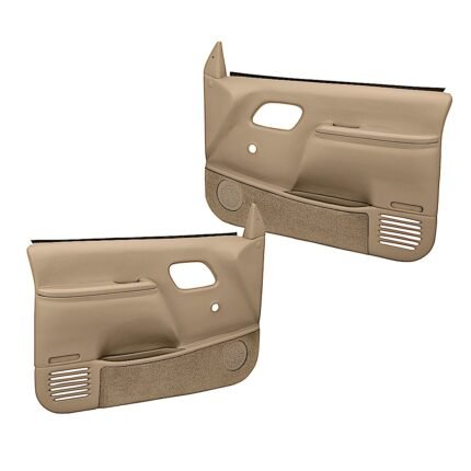 Coverlay 18-59N-NTL Front, Driver and Passenger Side Door Trim Panel - Neutral