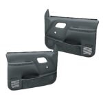 Coverlay 18-59N-SGR Front, Driver and Passenger Side Door Trim Panel - Black