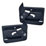 Coverlay 18-63FB-DBL Front, Driver and Passenger Side Door Trim Panel - Dark Blue