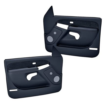 Coverlay 18-63FB-DBL Front, Driver and Passenger Side Door Trim Panel - Dark Blue