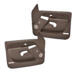 Coverlay 18-63FB-DBR Front, Driver and Passenger Side Door Trim Panel - Dark Brown