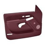 Coverlay 18-63FHB-MR Front, Driver and Passenger Side Door Trim Panel - Maroon - Image 3