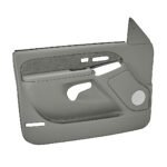 Coverlay 18-63FH-MGR Front, Driver and Passenger Side Door Trim Panel - Medium Gray - Image 2