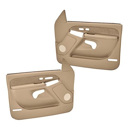 Coverlay 18-63FH-NTL Front, Driver and Passenger Side Door Trim Panel - Neutral