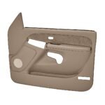 Coverlay 18-63F-MBR Front, Driver and Passenger Side Door Trim Panel - Medium Brown - Image 2