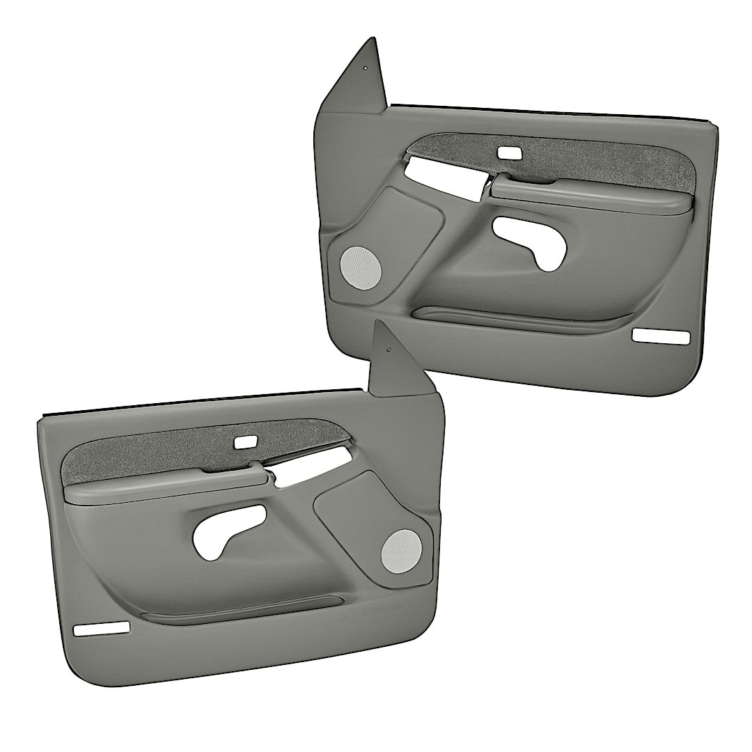 cvl1863fmgr_1.jpg Coverlay 18-63F-MGR Front, Driver and Passenger Side Door Trim Panel - Medium Gray - Image 1