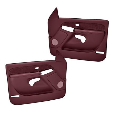 Coverlay 18-63F-MR Front, Driver and Passenger Side Door Trim Panel - Maroon