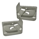 Coverlay 18-63F-TGR Front, Driver and Passenger Side Door Trim Panel - Taupe Gray