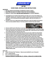 Coverlay 18-74F-LBR Front, Driver and Passenger Side Door Trim Panel - Light Brown - Image 6