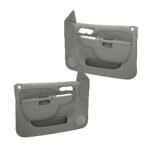 Coverlay 18-74F-MGR Front, Driver and Passenger Side Door Trim Panel - Medium Gray