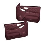 Coverlay 18-94F-MR Front, Driver or Passenger Side Door Trim Panel - Maroon