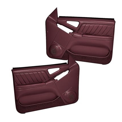 Coverlay 18-94F-MR Front, Driver or Passenger Side Door Trim Panel - Maroon