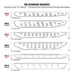 Go Rhino 69642987ST Running Boards, Protective Bedliner Coating, Galvanized Steel, Mounting Bracket Kit Included, 4-Door, Crew Cab Pickup (Double Cab), RB30 Slim Line Series - Image 4