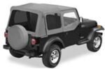 Bestop 51123-09 Replace-A-Top Soft Top - Without Frame (Requires Factory Frame) Charcoal - Image 2