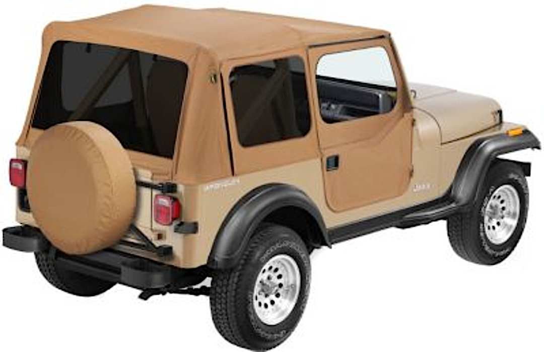 d345112337_1.jpg Bestop 51123-37 Replace-A-Top Soft Top - Without Frame (Requires Factory Frame) Spice - Image 1