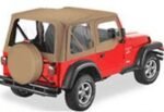 Bestop 51124-37 Replace-A-Top Soft Top - Without Frame (Requires Factory Frame) Spice - Image 4