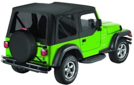 Bestop 51129-35 Replace-A-Top Soft Top - Without Frame (Requires Factory Frame) Black diamond