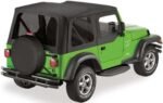 Bestop 51129-35 Replace-A-Top Soft Top - Without Frame (Requires Factory Frame) Black diamond - Image 2