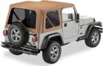 Bestop 51180-37 Replace-A-Top Soft Top - Without Frame (Requires Factory Frame) Spice