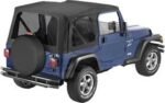 Bestop 51193-35 Replace-A-Top Soft Top - Without Frame (Requires Factory Frame) Black diamond - Image 2