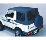 Bestop 51361-15 Replace-A-Top Soft Top - Without Frame (Requires Factory Frame) Black Denim