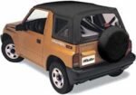 Bestop 51366-01 Replace-A-Top Soft Top - Without Frame (Requires Factory Frame) Black - Image 2