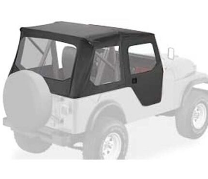 Bestop 51405-01 Tigertop Soft Top - With Frame (Frame Included) Black