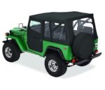 Bestop 51464-15 Supertop Soft Top - With Frame (Frame Included) Black Denim