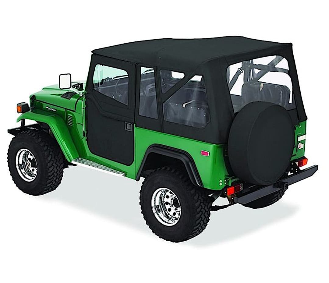 d345146415_1.jpg Bestop 51464-15 Supertop Soft Top - With Frame (Frame Included) Black Denim - Image 1