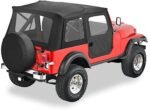 Bestop 51595-01 Supertop Soft Top - With Frame (Frame Included) Black