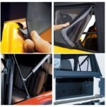 Bestop 51595-01 Supertop Soft Top - With Frame (Frame Included) Black - Image 5