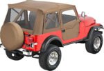 Bestop 51597-04 Supertop Soft Top - With Frame (Frame Included) Tan
