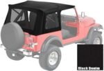 Bestop 51599-15 Supertop Soft Top - With Frame (Frame Included) Black Denim - Image 2