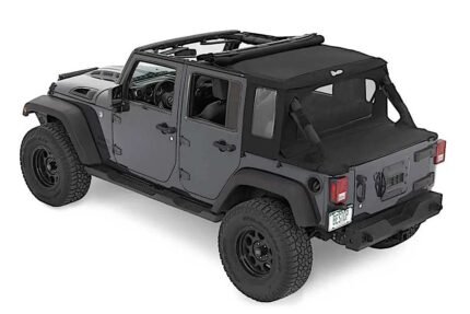Bestop 53900-17 Halftop Series Soft Top - Black