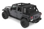 Bestop 53900-35 Halftop Series Soft Top - Black