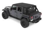 Bestop 53900-35 Halftop Series Soft Top - Black - Image 3
