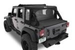 Bestop 53901-35 Halftop Series Soft Top - Black - Image 2